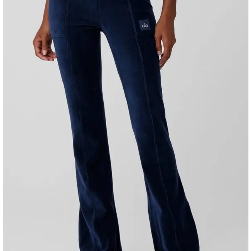 ALO Yoga Navy Blue Leggings